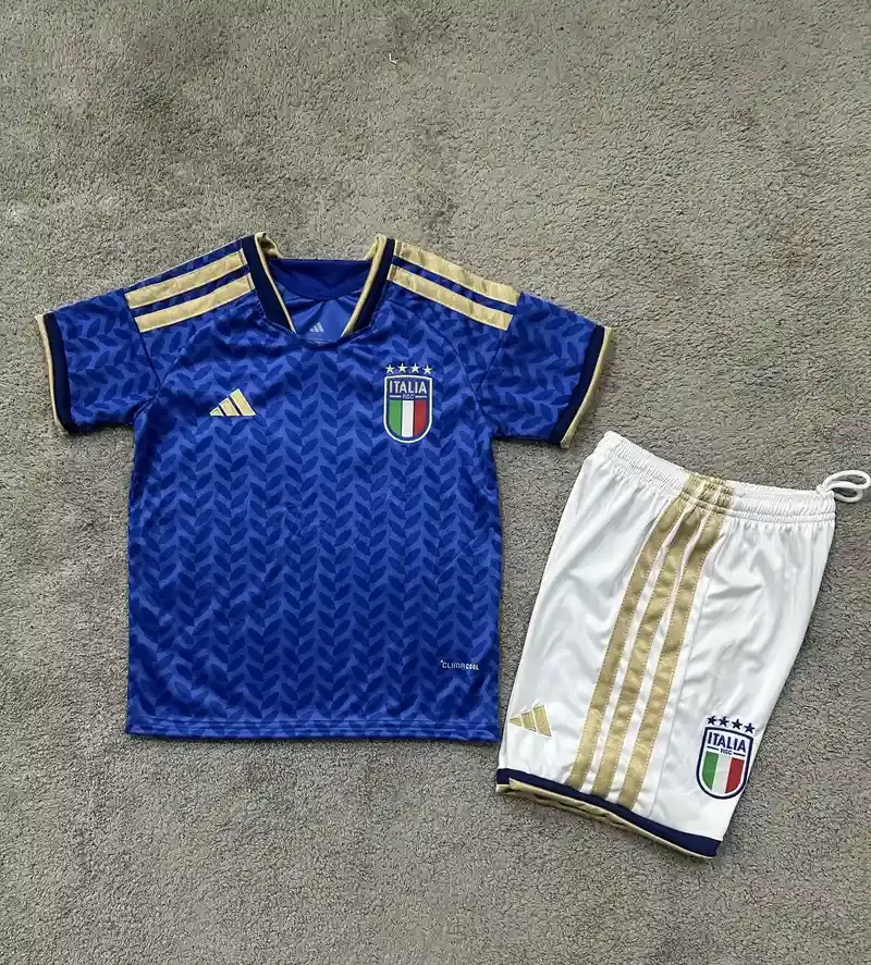 2026 World Cup Italy Home Kids Jersey