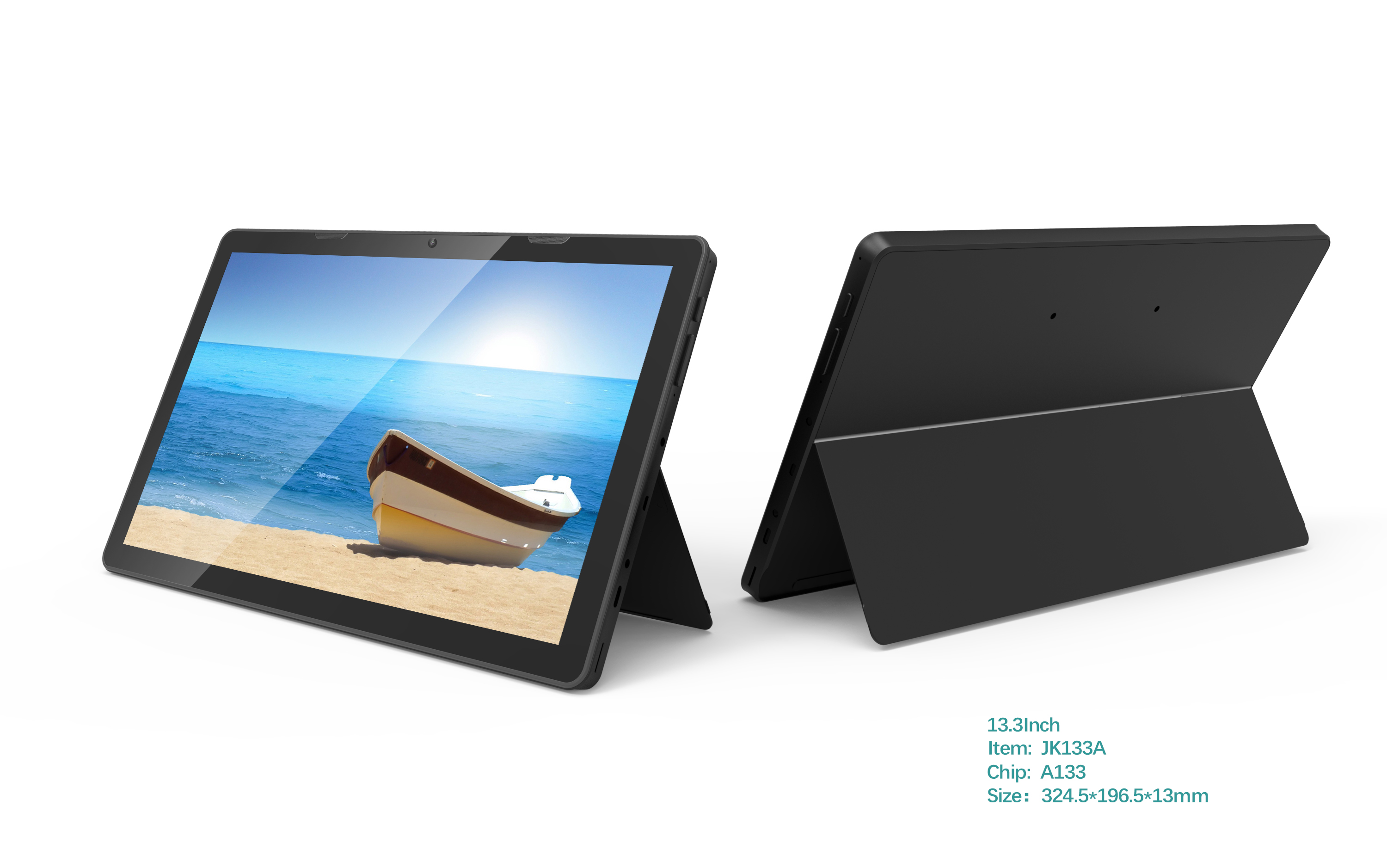 13.3inch Tablet pc with adjustable stand