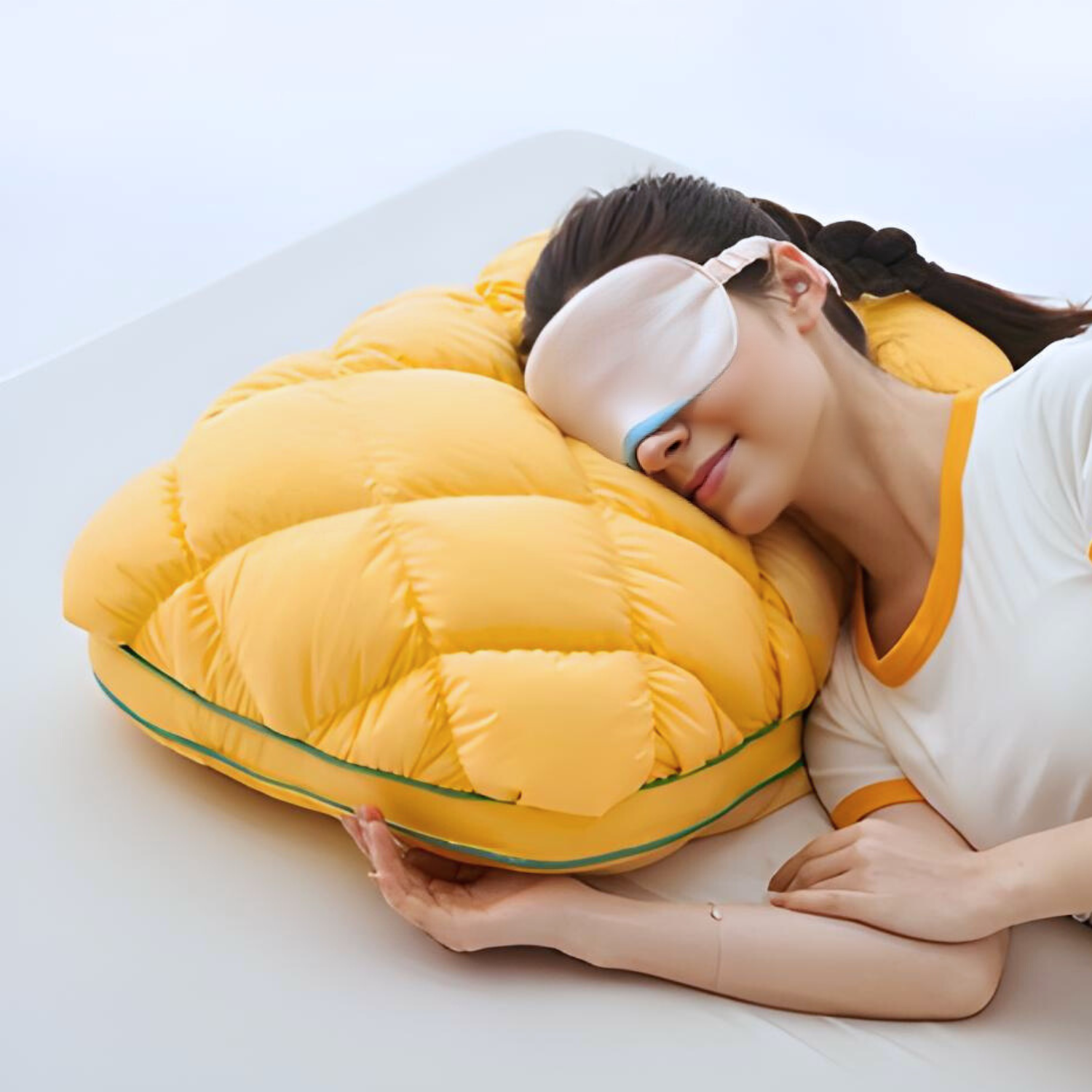 Pineapple Cloud-Like Pillow
