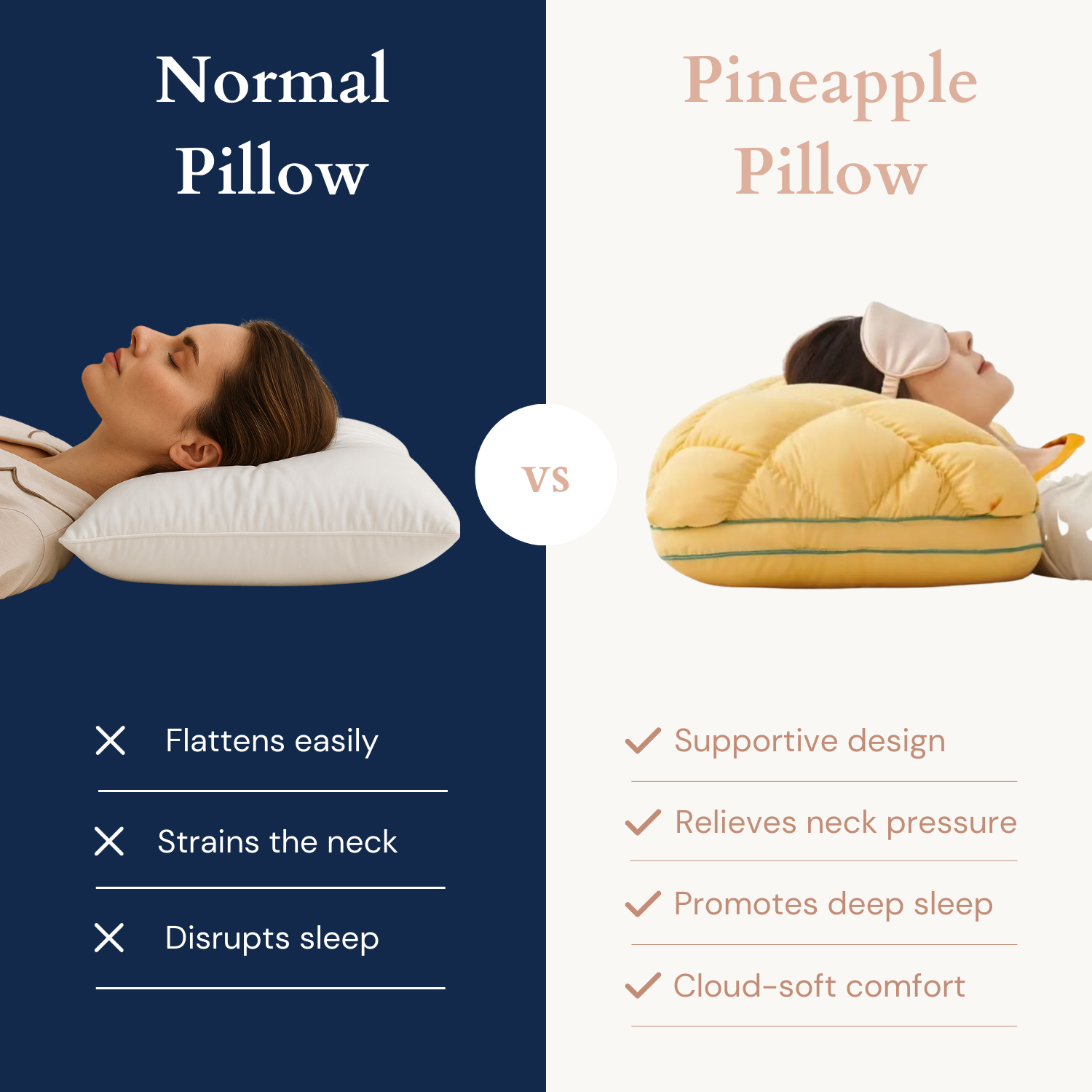 Pineapple Cloud-Like Pillow