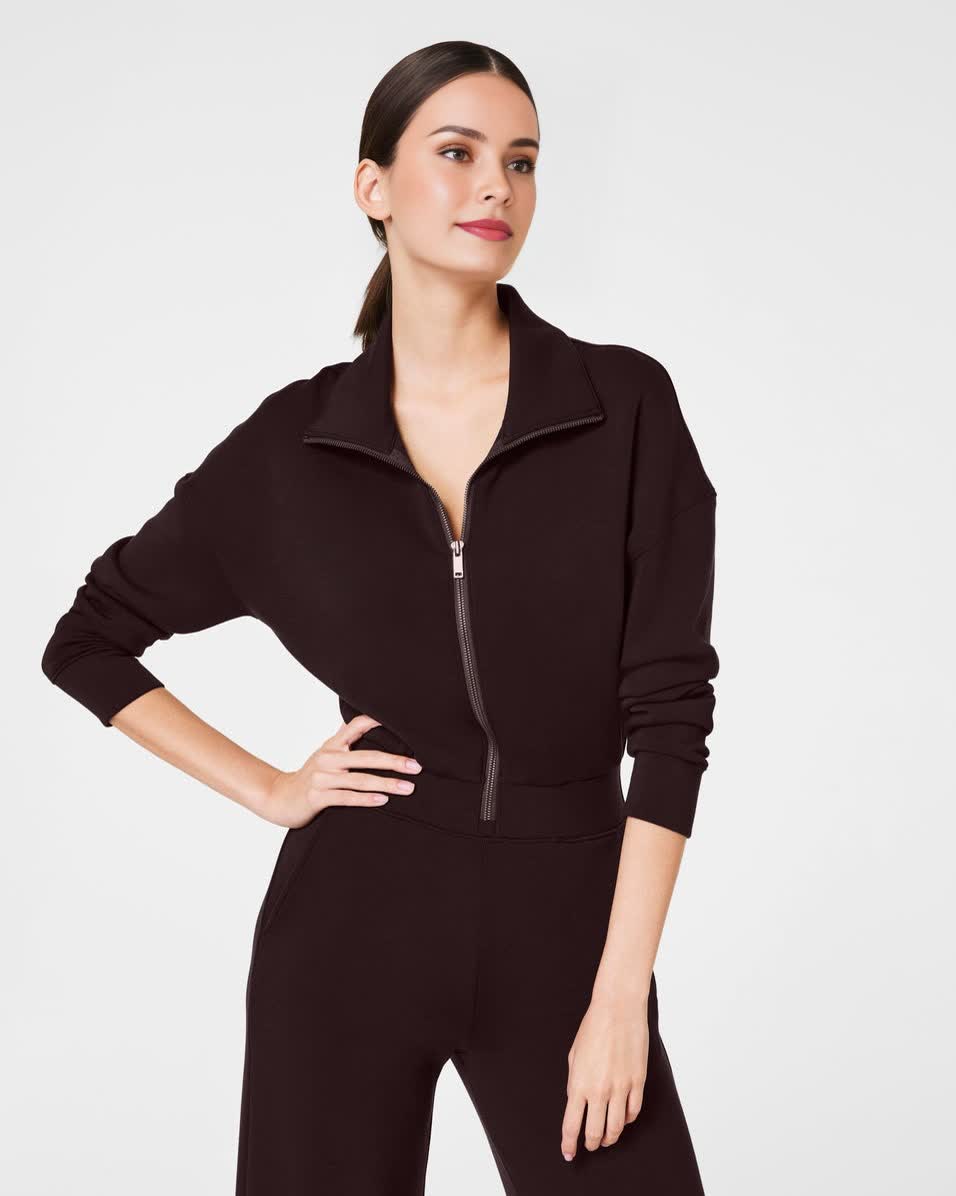 AirEssentials Long Sleeve Wide Leg Jumpsuit (Buy 2 Free Shipping)