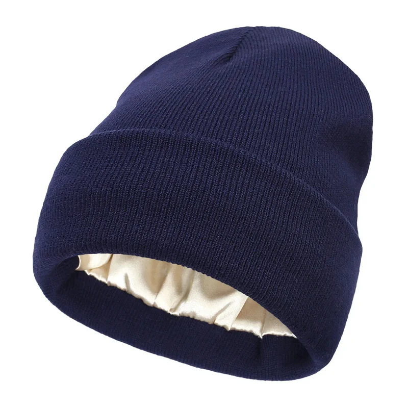 Anti-Frizz Satin Lined Beanie(Buy 3 Free shipping)