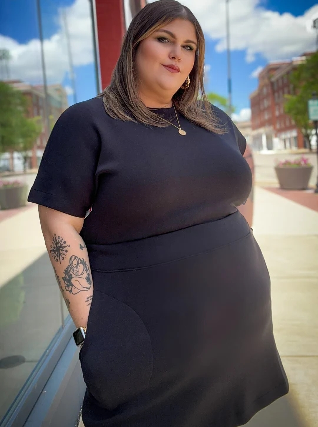 AirEssentials Cinched T-Shirt Dress (Buy 2 Free Shipping)