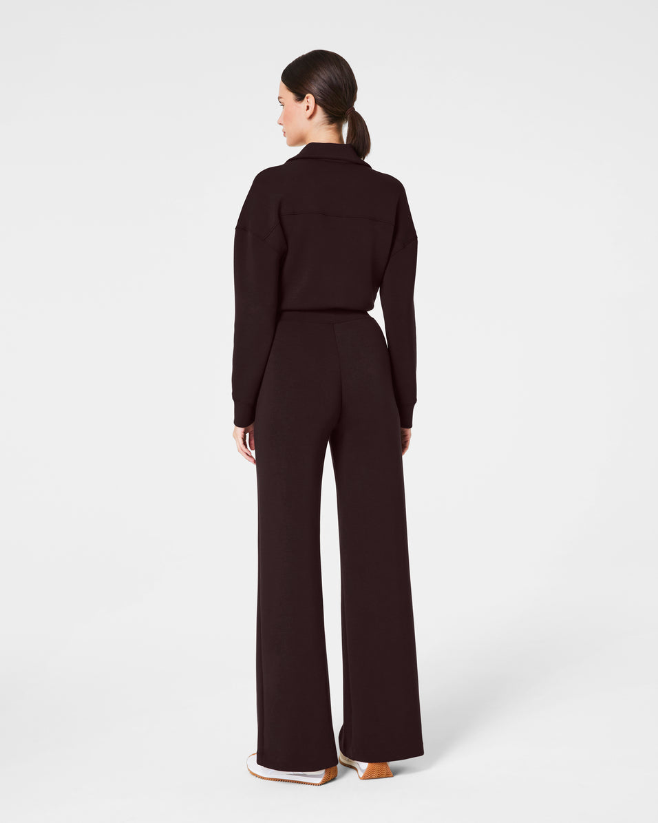 AirEssentials Long Sleeve Wide Leg Jumpsuit (Buy 2 Free Shipping)