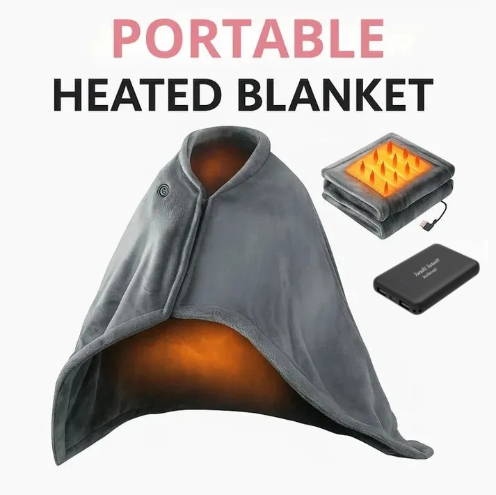 🎅Best Winter Gifts 🔥Favorite Portable Heated Shawl (Buy 2 Free Shipping)