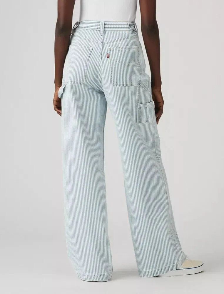 Levi Adjustable Womens Cinch Baggy Jeans (Buy 2 Free Shipping)