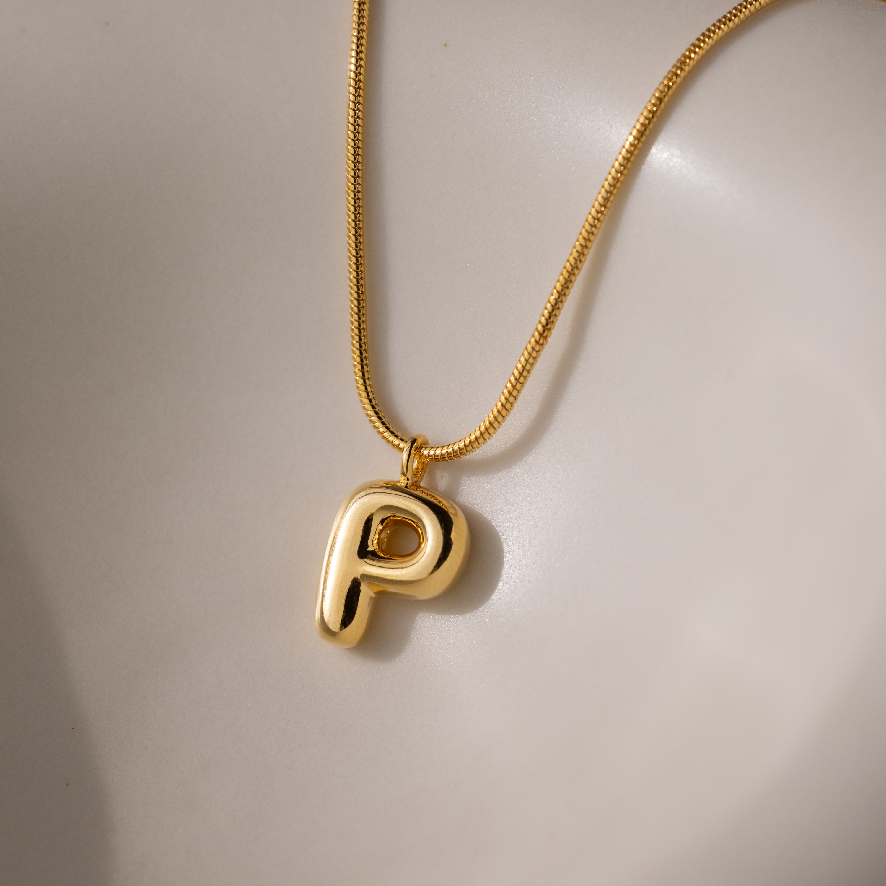 ??Bubble Letter Necklace