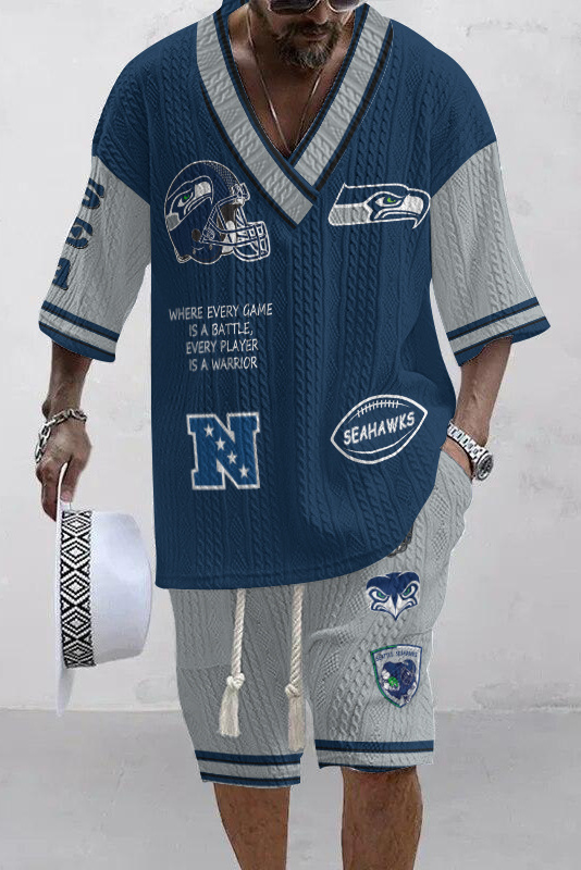 Men's Limited Edition Top And Shorts Two-Piece Suits