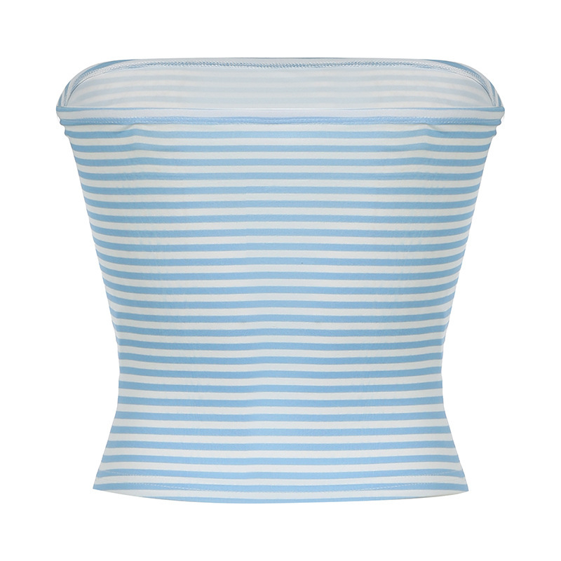 Striped Tube Top