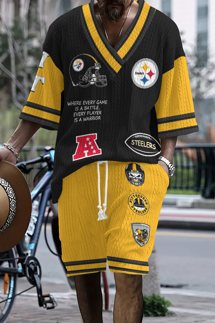 Men's Limited Edition Top And Shorts Two-Piece Suits