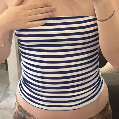 Striped Tube Top