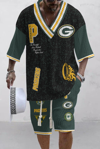 Men's Limited Edition Top And Shorts Two-Piece Suits