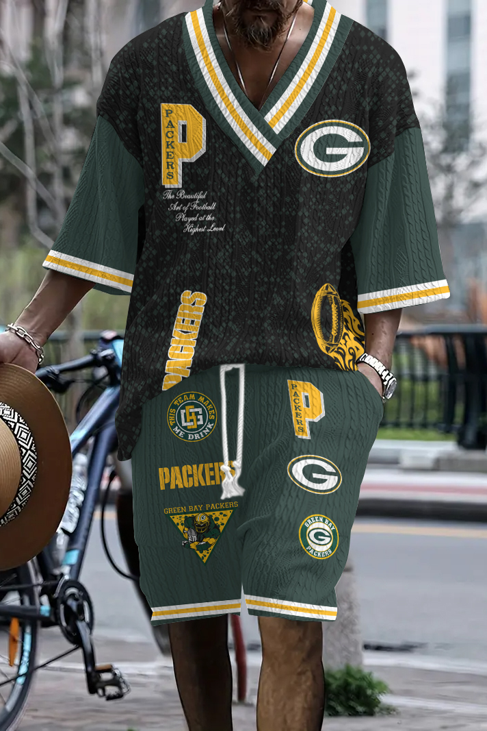 Men's Limited Edition Top And Shorts Two-Piece Suits