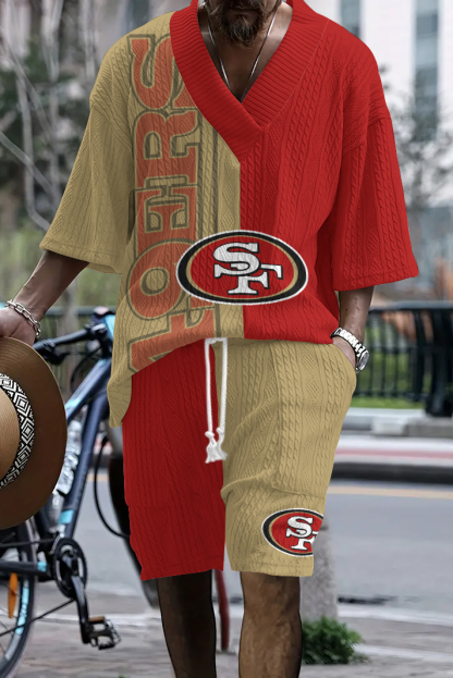 Men's Limited Edition Top And Shorts Two-Piece Suits