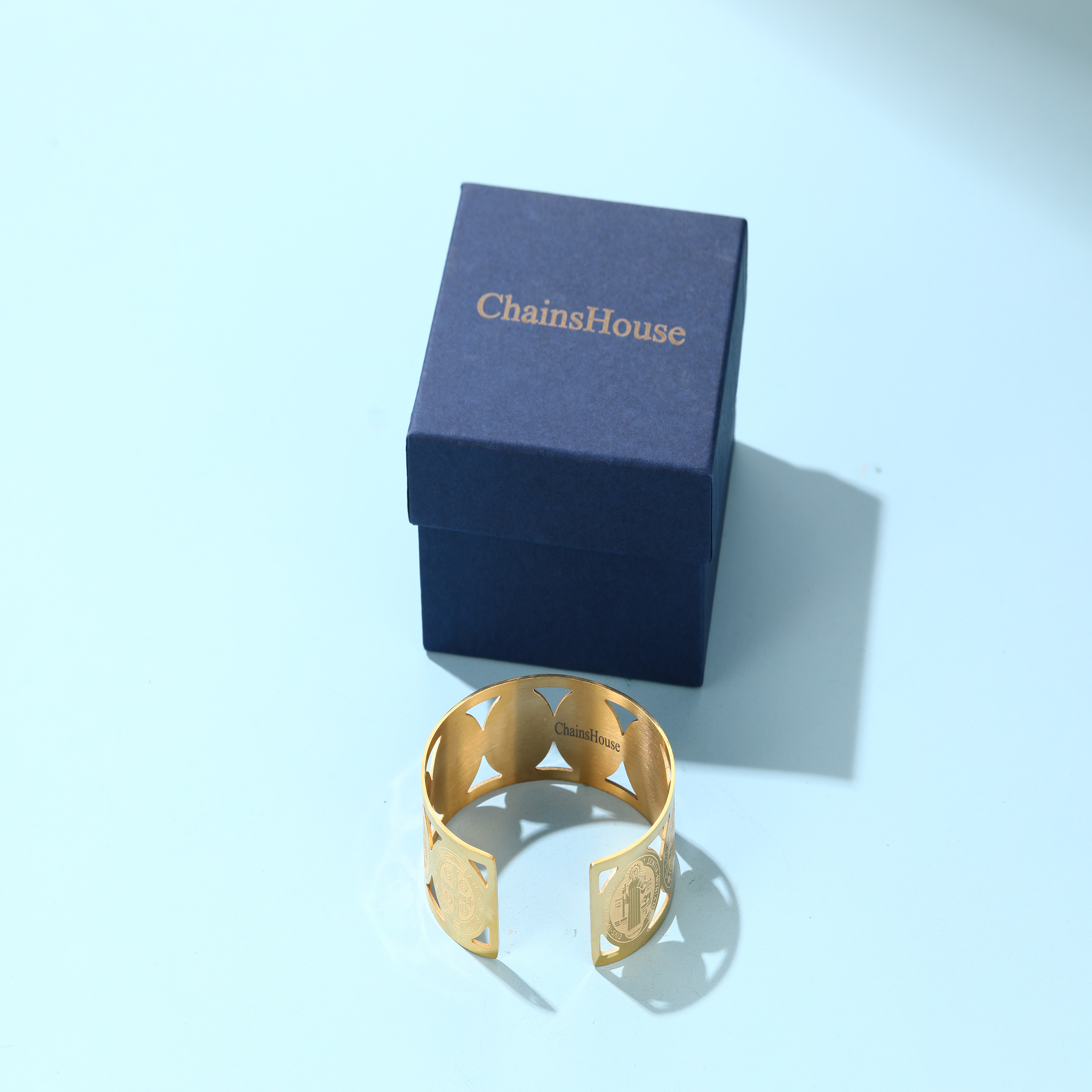 Gold Bracelet Upper Arm Cuff Bracelets Wide Chunky Bangle Jewelry Gift for Women