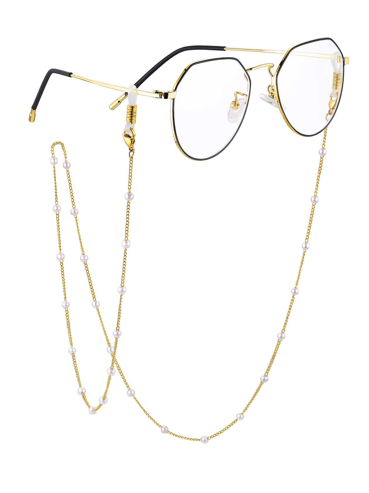 ChainsHouse 14K Gold Eyeglasses Chain Holder for Women and Men, Necklace Strap for Sunglasses