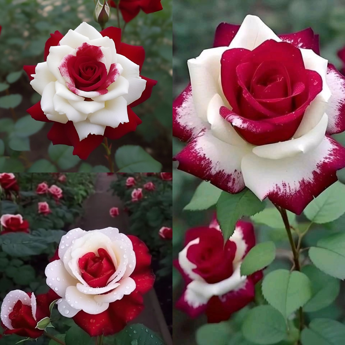 Red Heart Twin Rose Seeds