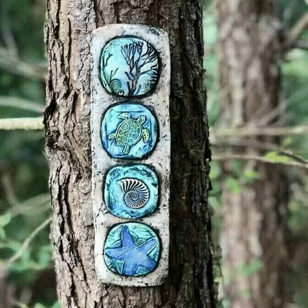 🌊Starry Sky Ocean Garden Sculpture Decoration☄