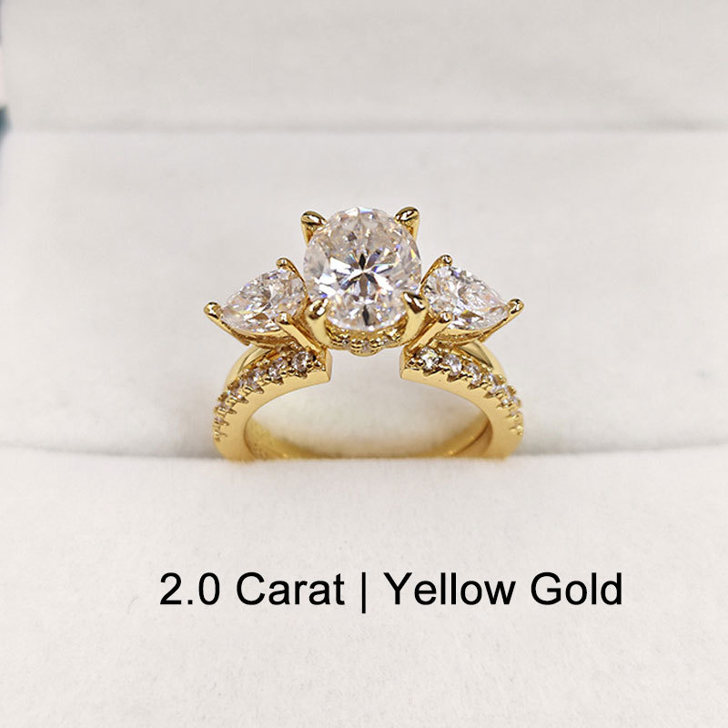 Unique Oval Cut Insert Sterling Silver Wedding Ring Set