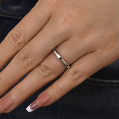 Unique Wedding Band For Women-Sterling Silver-lornajewelry