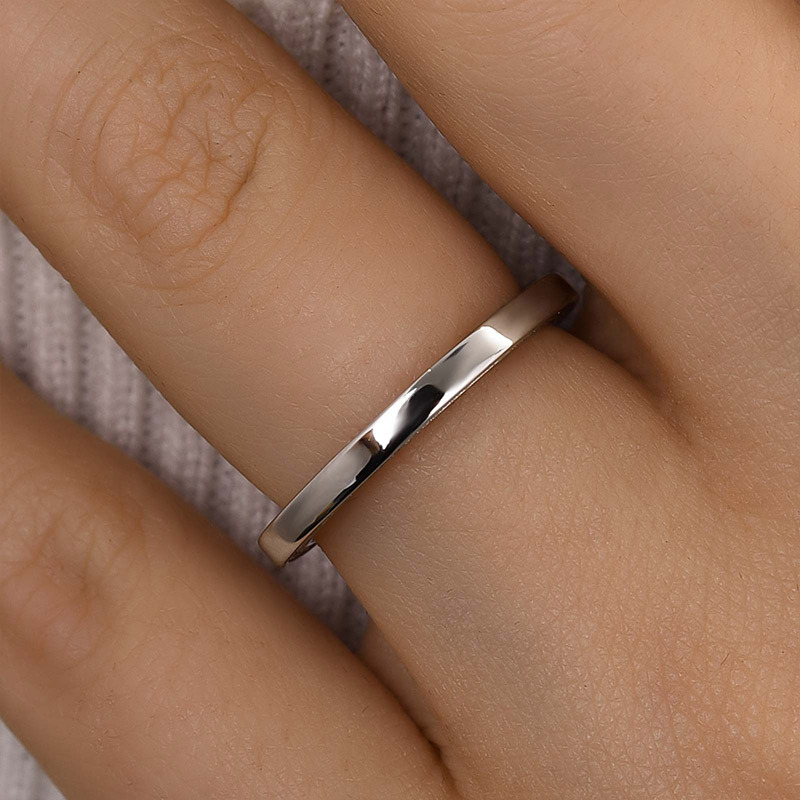 Unique Wedding Band For Women-Sterling Silver-lornajewelry