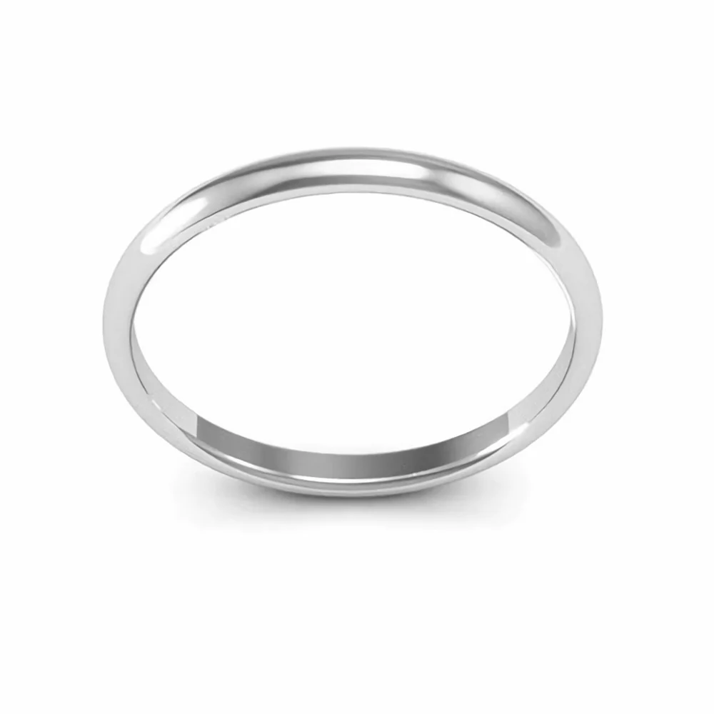 High Polished Classic Comfort Fit Wedding Band-Sterling Silver-lornajewelry