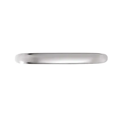 High Polished Classic Comfort Fit Wedding Band-Sterling Silver-lornajewelry