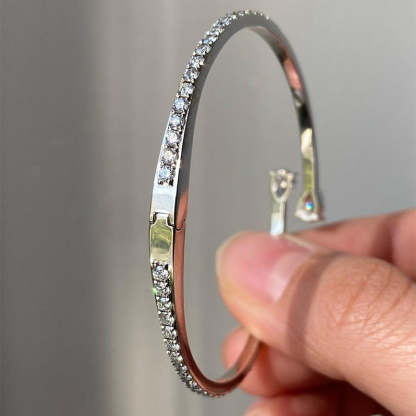 Special Pear Cut Bracelet For Women-Sterling Silver-lornajewelry