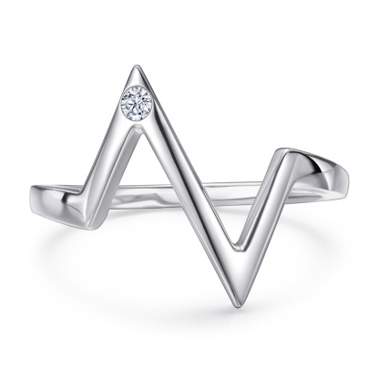 [Copy]Day Gifts Leaf Statement White Yellow Gold Rose Gold Wedding Band