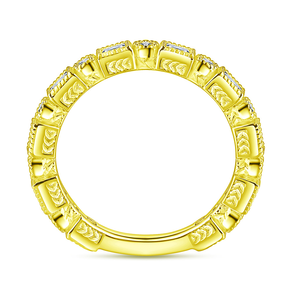 [Copy][Copy][Copy][Copy]Day Gifts Leaf Statement White Yellow Gold Rose Gold Wedding Band