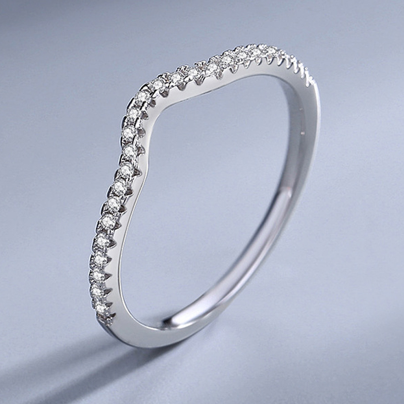 1Ct Moissanite Round Cut Intertwined Band Wedding Ring Set-Sterling Silver-lornajewelry