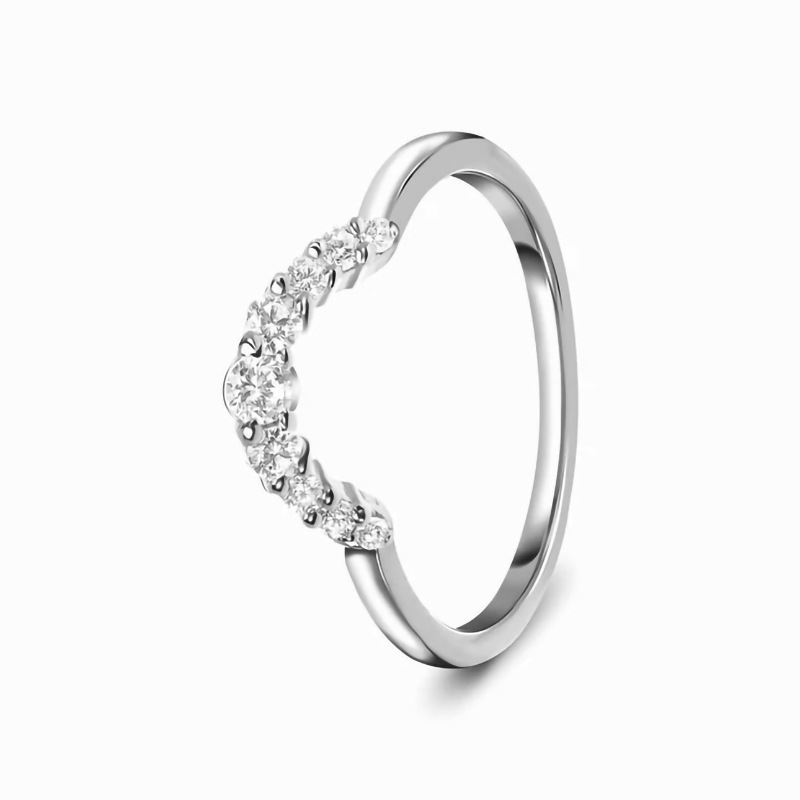 Niche Simple Light Luxury Trend Fashion Exquisite Wedding Band