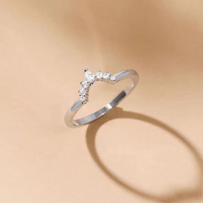 Pear Cut Women Engagement Band 