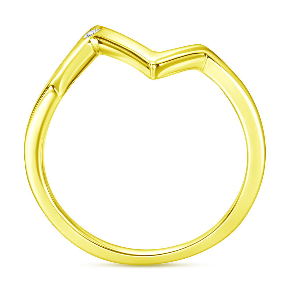 [Copy]Day Gifts Leaf Statement White Yellow Gold Rose Gold Wedding Band