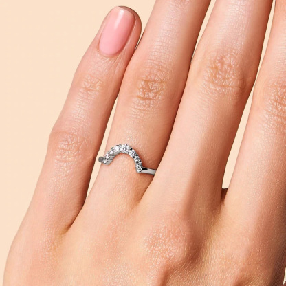 Niche Simple Light Luxury Trend Fashion Exquisite Wedding Band