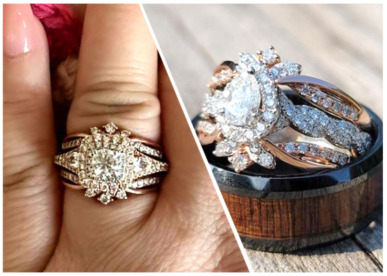 Sterling Silver Guard Ring Enhancer for Engagement Rings Stackable Elegant Adjustable