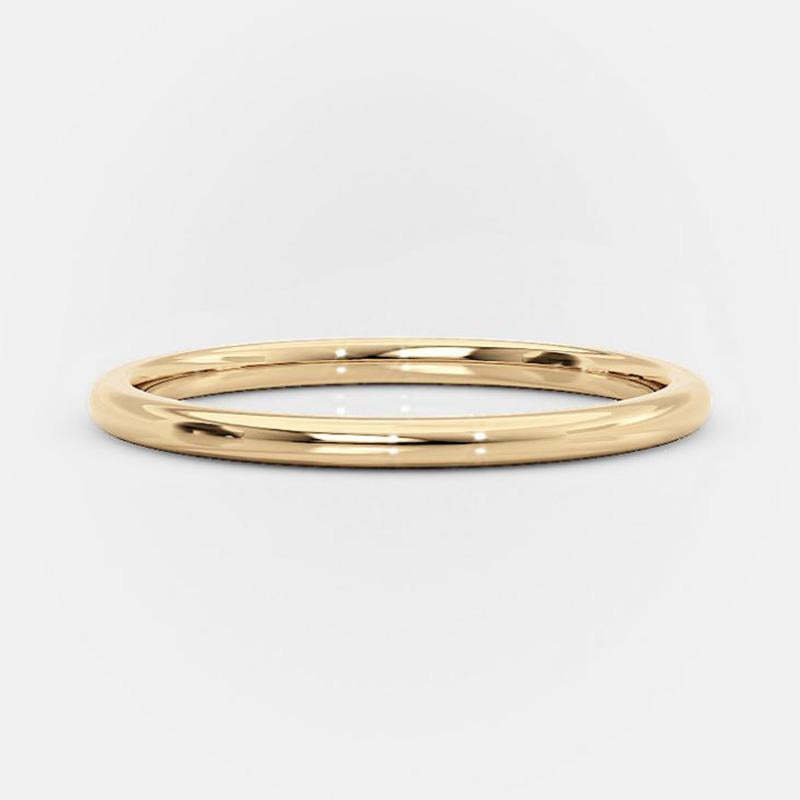 Simple Wedding Band For Women In Sterling Silver-Sterling Silver-lornajewelry