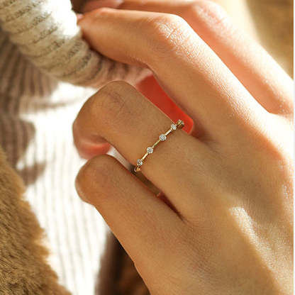 Fashion Design White Gold Round Cut Women's Wedding Band In Sterling Silver-Sterling Silver-lornajewelry