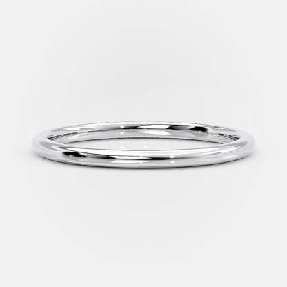 Simple Wedding Band For Women In Sterling Silver-Sterling Silver-lornajewelry