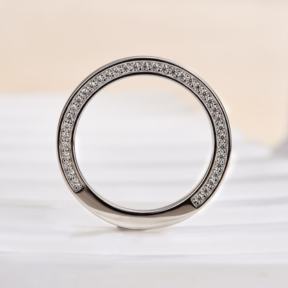 Unique Wedding Band For Women-Sterling Silver-lornajewelry