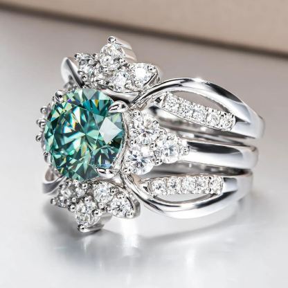 Sterling Silver Guard Ring Enhancer for Engagement Rings Stackable Elegant Adjustable