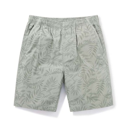 Summer Men's Premium Printed Cotton Shorts