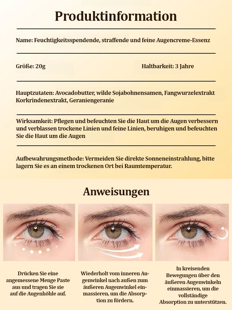 Enzian Augencreme, reduziert Augenfältchen, 2 Stück € 35