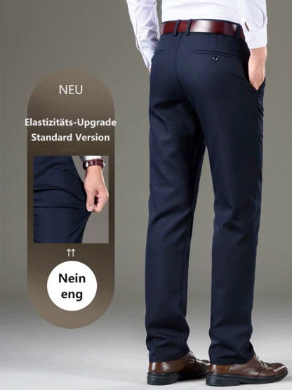 Die gleiche hochwertige Herrenhose aus Eisseide wie im Einkaufszentrum, großer Ausverkauf