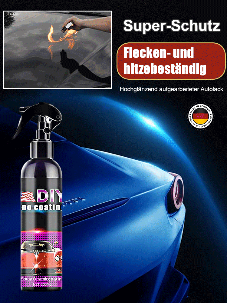 Auto-Beschichtungsmittel, wasserfest und schmutzabweisend, schützt den Autolack
