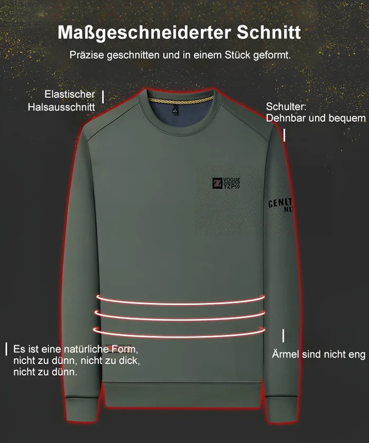 【Gleicher Stil wie die Theke】Modisches, verdicktes Sweatshirt🔥