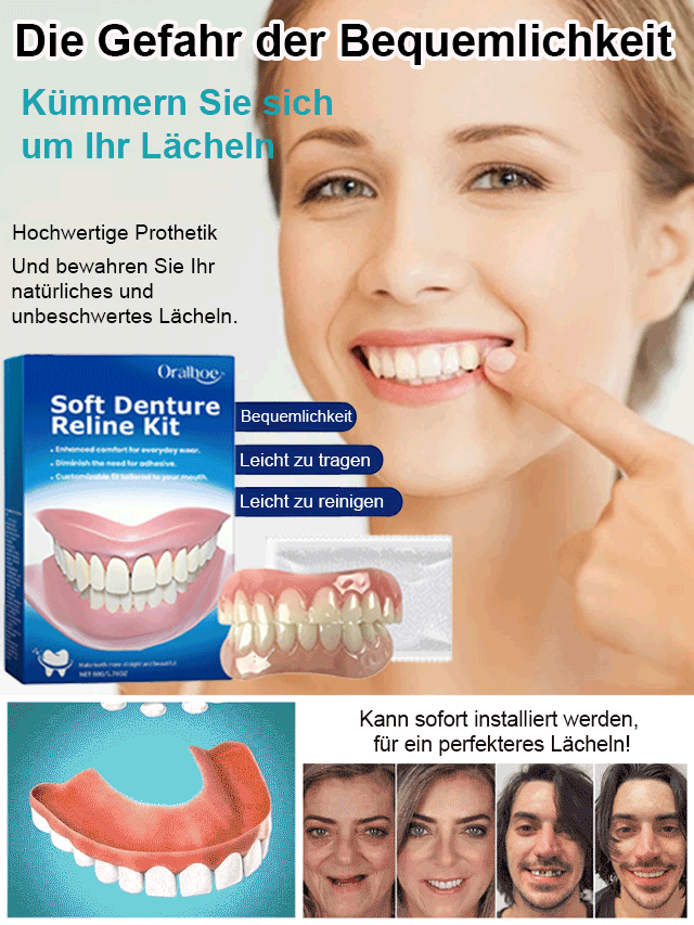 Zahnersatz, 1 Million Stück verkauft, keine negativen Bewertungen, zweites Set 6 Euro🦷
