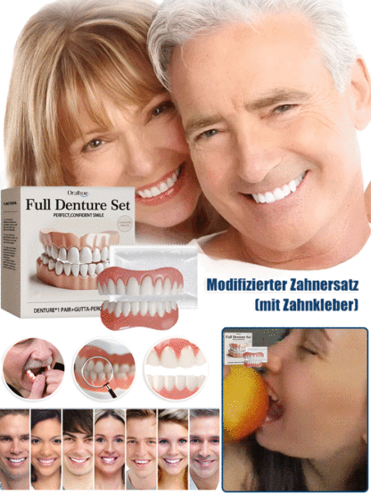 Beauty-Set zur Zahnprothesenmodifikation, weiches Silikonmaterial, feste Adsorption, hohe Passform