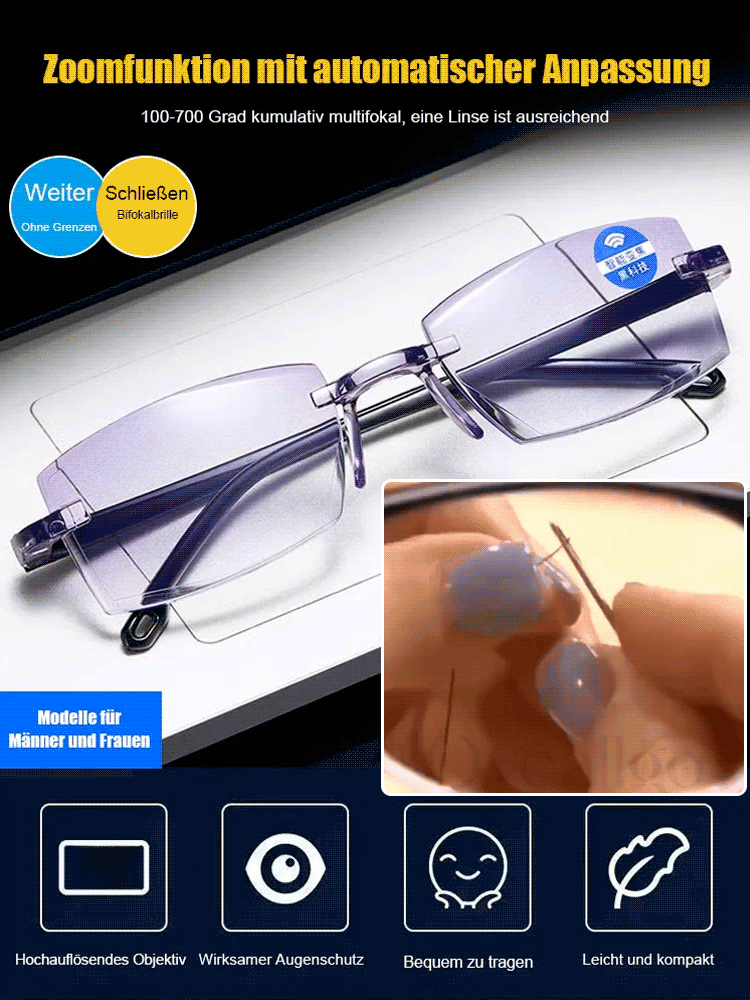 lunettes de lecture zoom