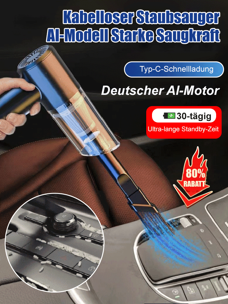 Multifunktionaler tragbarer Autostaubsauger, Zwei Stück € 55